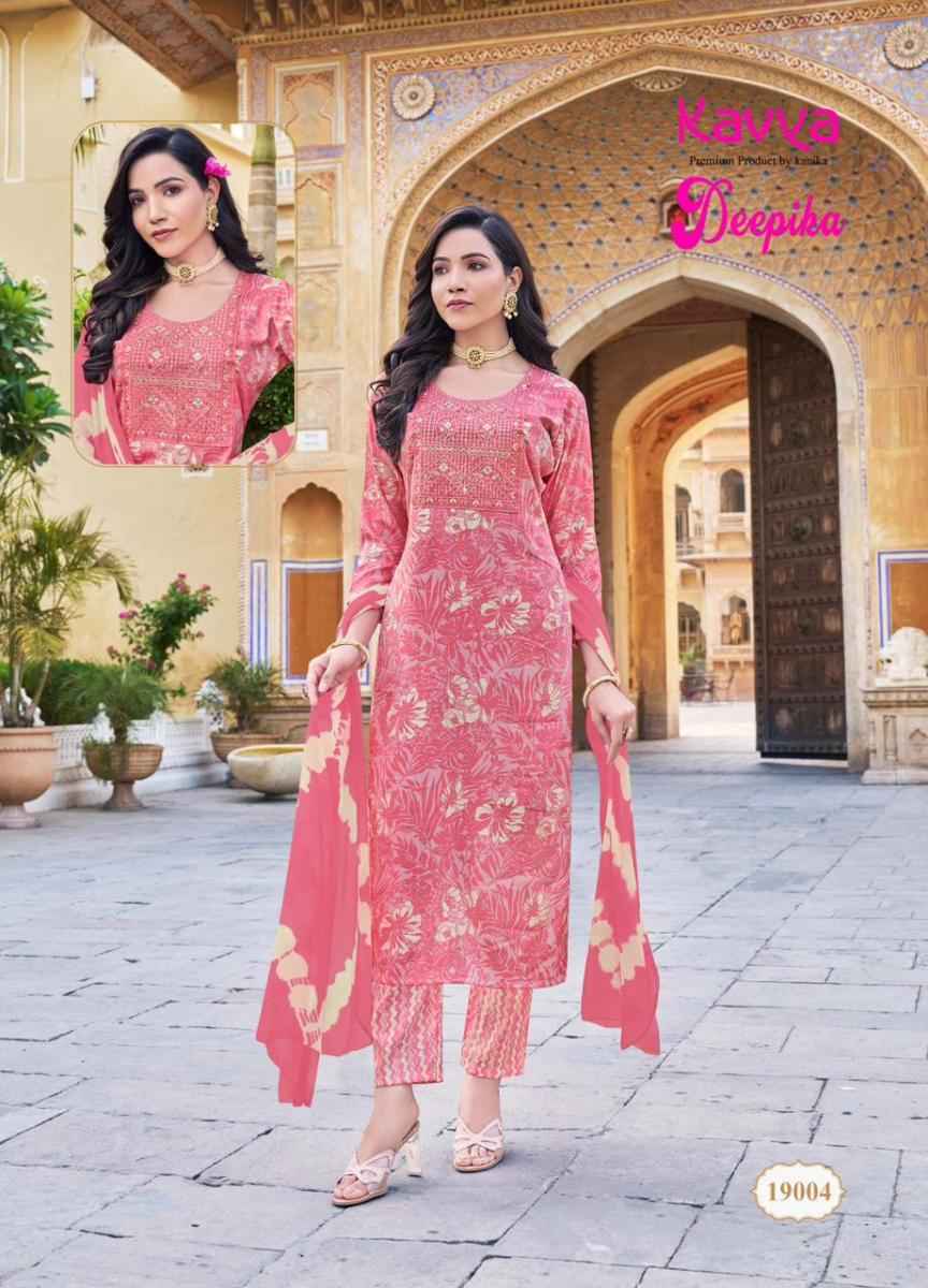 Kavya Deepika Vol 19 Capsule Kurti Combo 10 pcs Catalogue