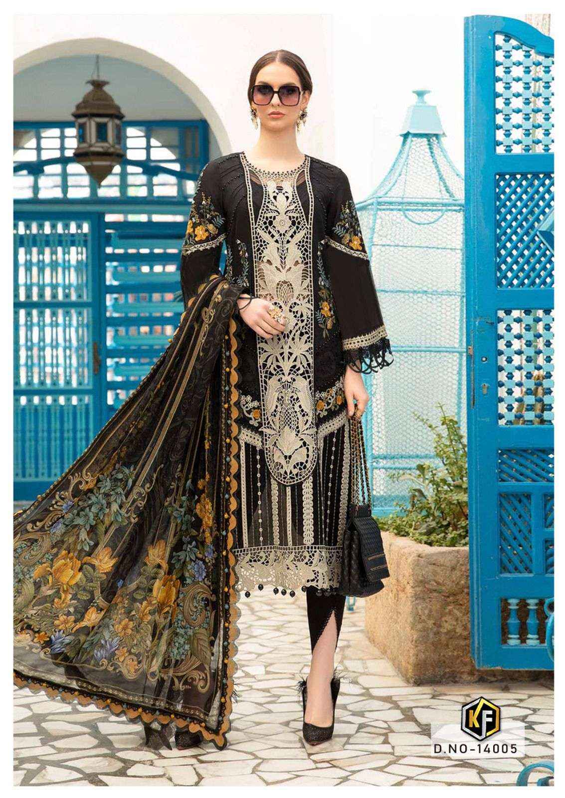 Keval Fab Sobia Nazir Vol 14 Cotton Dress Material 6 pcs Cataloge