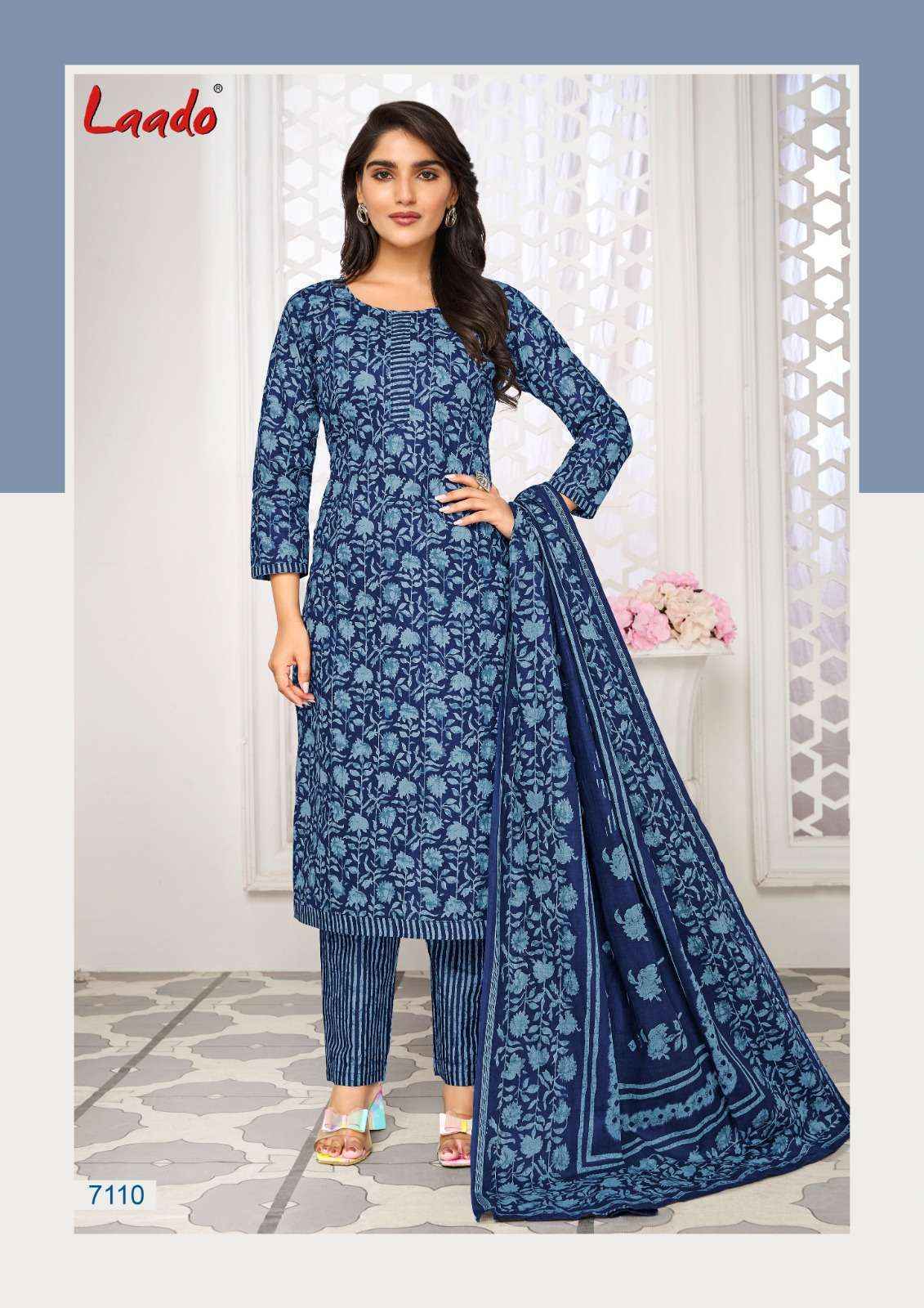 Laado Vol 71 Cotton Dress Material 20 Pc Catalog