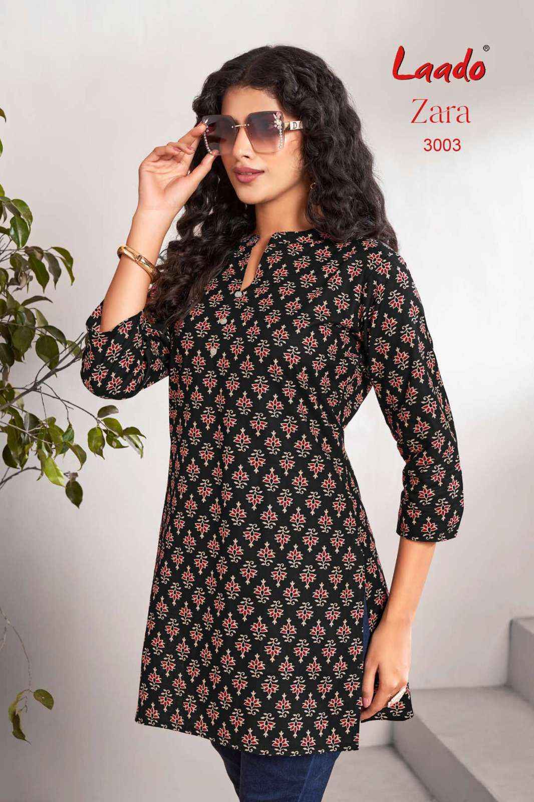 Laado Zara Vol 3 Cotton Kurti 12 pcs Catalogu