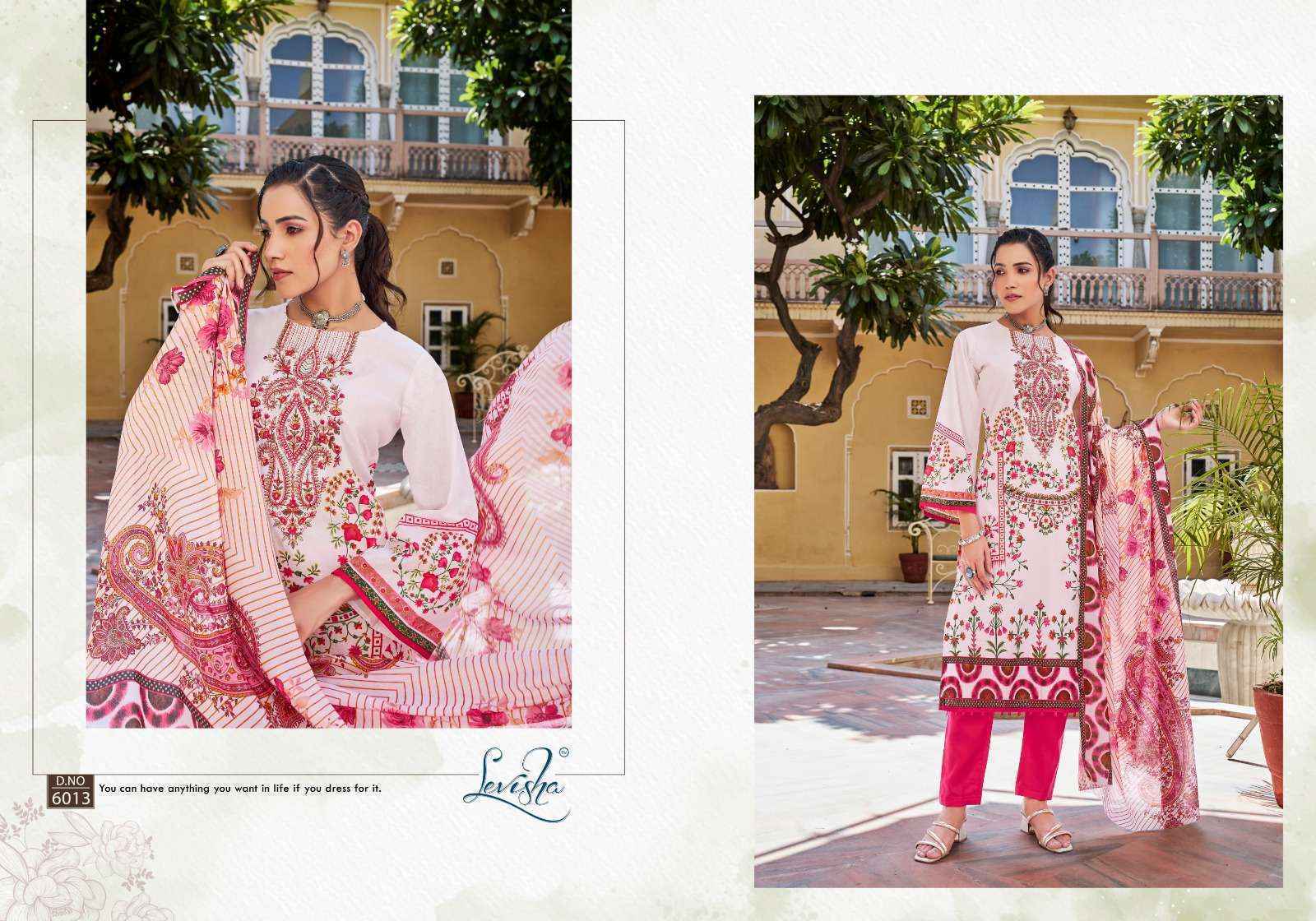 Levisha Naira Nx Vol-6 Cotton Dress Material 8 pcs Catalogue