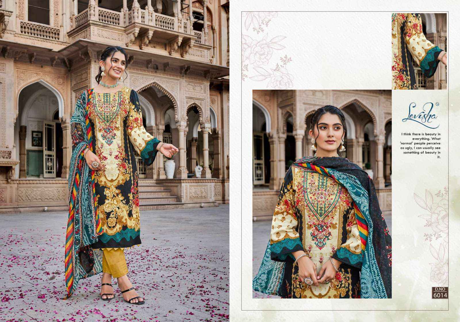 Levisha Naira Nx Vol-6 Cotton Dress Material 8 pcs Catalogue