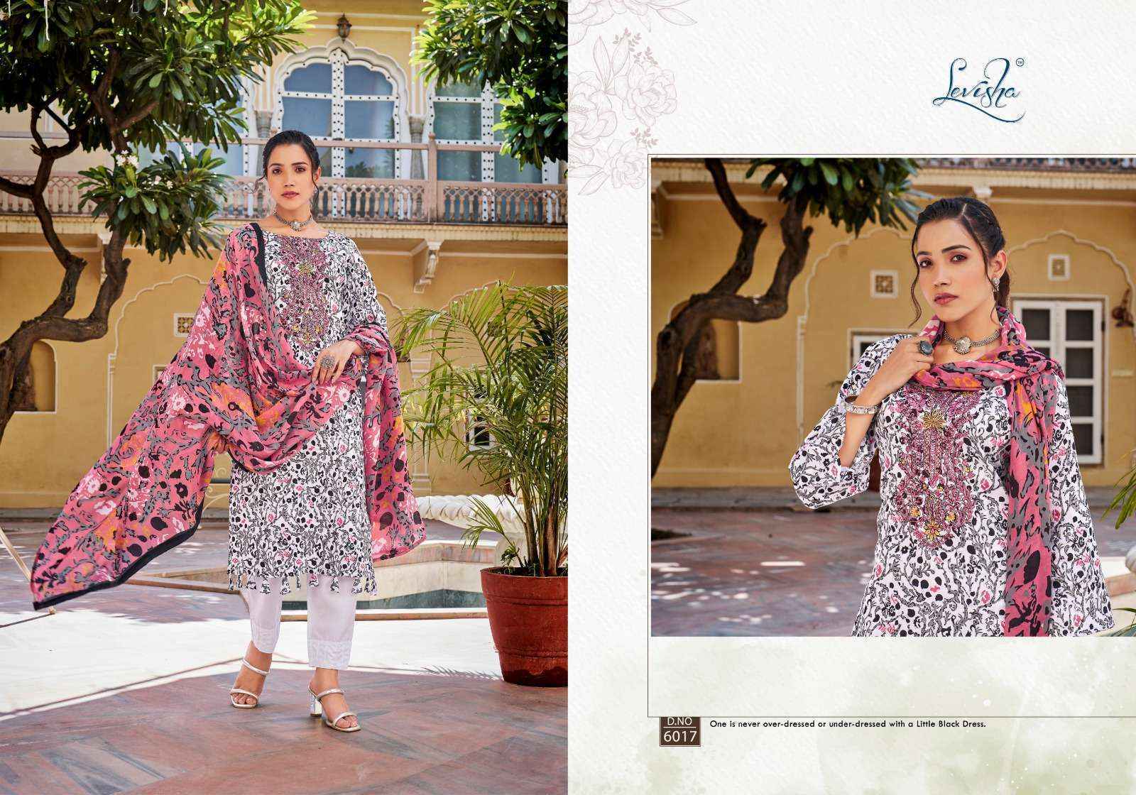 Levisha Naira Nx Vol-6 Cotton Dress Material 8 pcs Catalogue