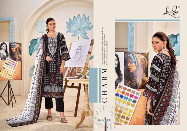Levisha Naira Nx Vol-7 Cotton Dress Material 6 pcs Catalogue