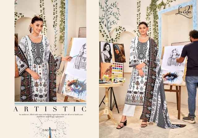Levisha Naira Nx Vol-7 Cotton Dress Material 6 pcs Catalogue