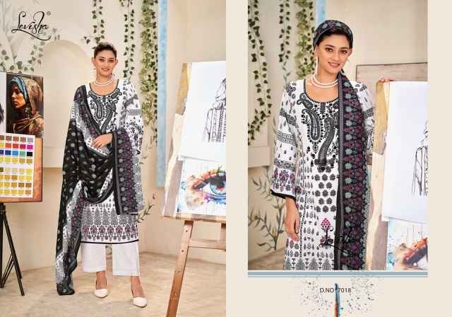 Levisha Naira Nx Vol-7 Cotton Dress Material 6 pcs Catalogue