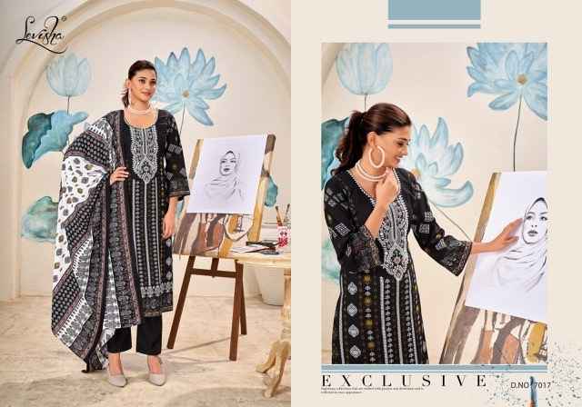 Levisha Naira Nx Vol-7 Cotton Dress Material 6 pcs Catalogue