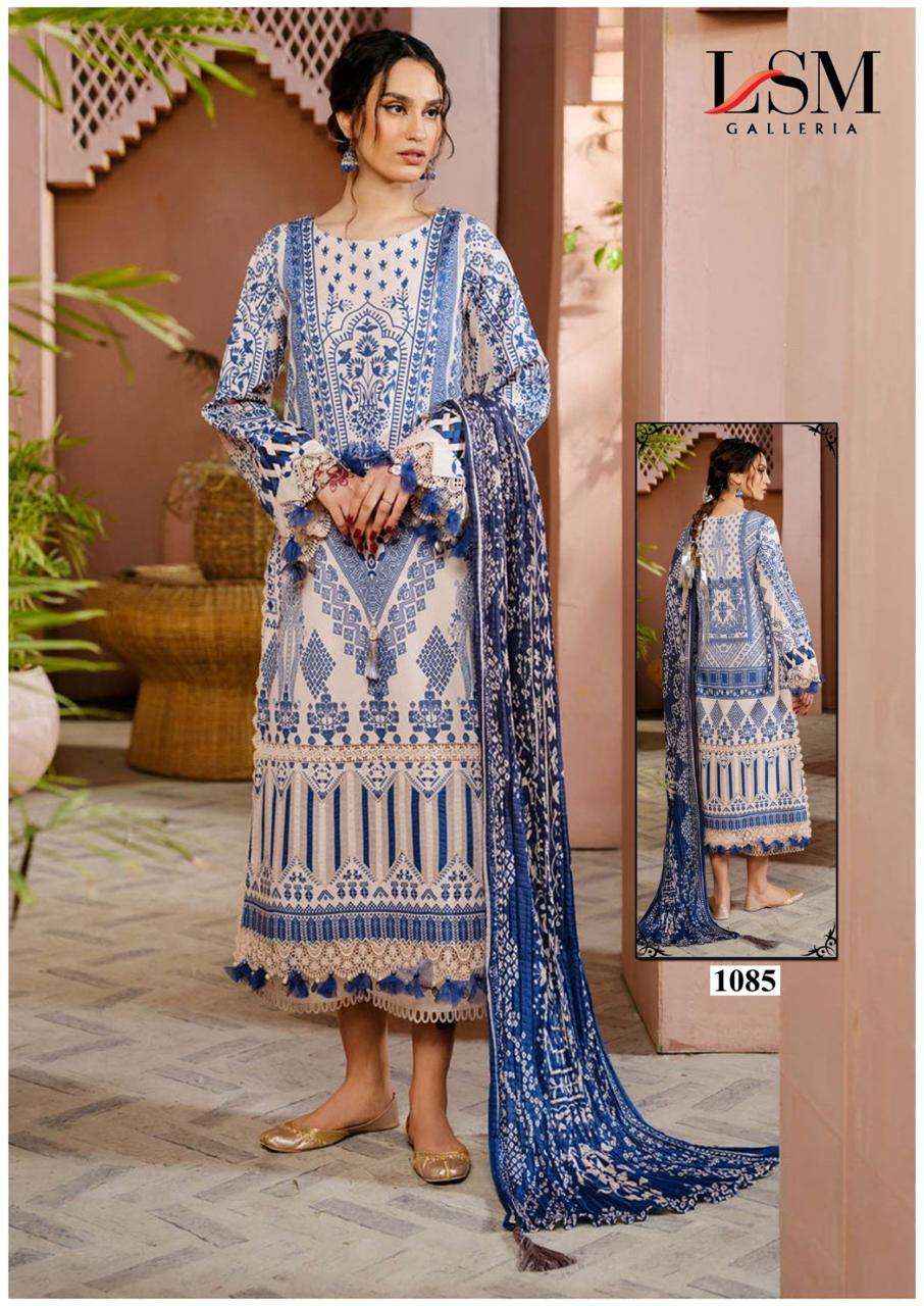 LSM Galleria Parian Dream Vol 9 Lawn Dress Material 6 pcs Catalogue