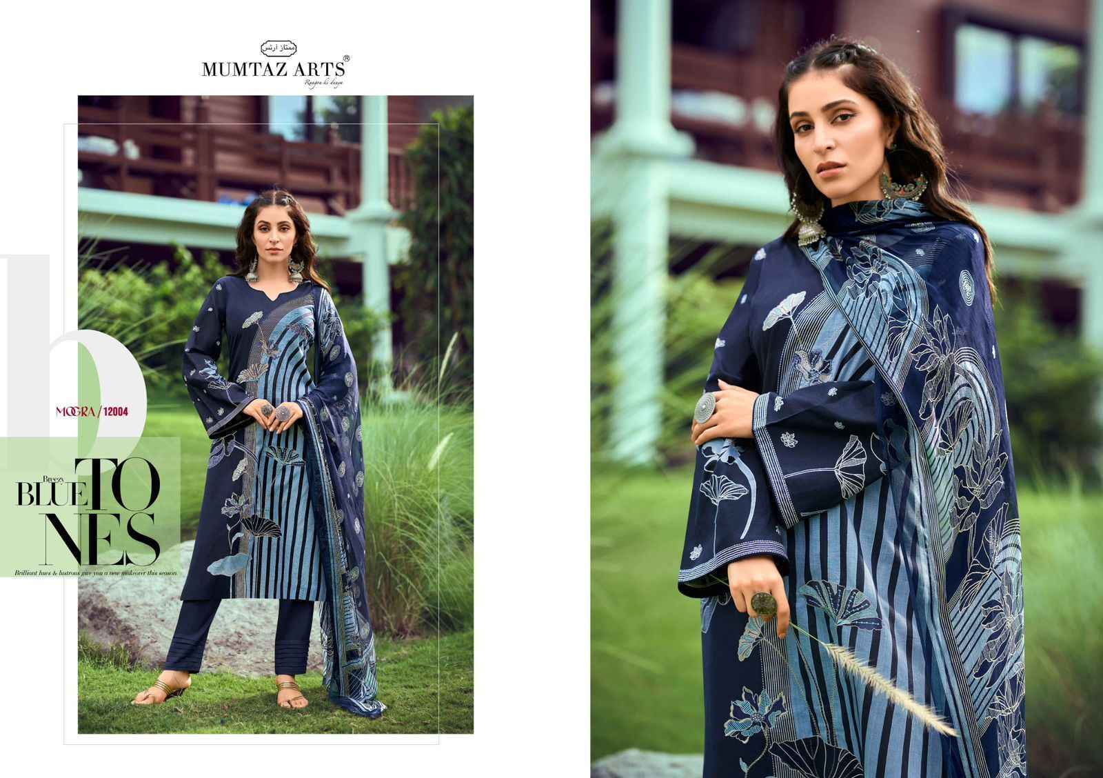 Mumtaz Arts Mogra Cambric Lawn Dress Material Wholesale Womens Clothing Store