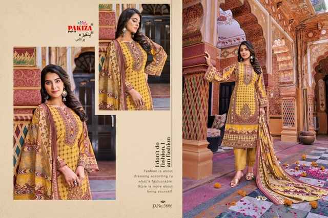 Pakiza Prints Haya Vol 36 Rose Silk Dress Material 10 pcs Catalogue