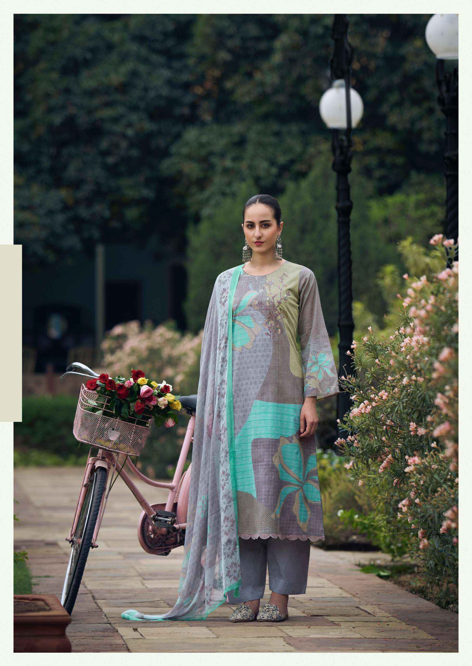 PRM Trendz Maritza Cotton Dress Material 8 pcs Catalogue