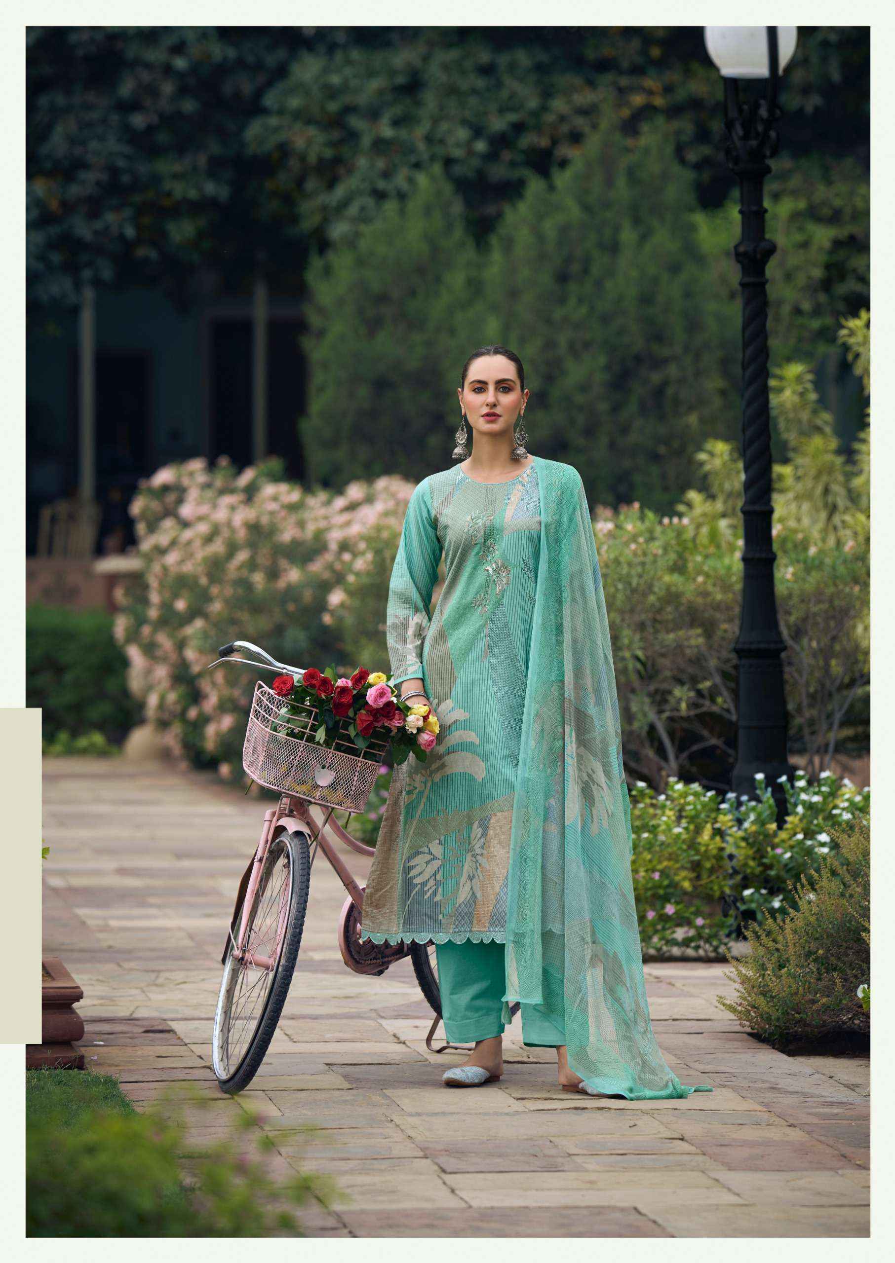 PRM Trendz Maritza Cotton Dress Material 8 pcs Catalogue