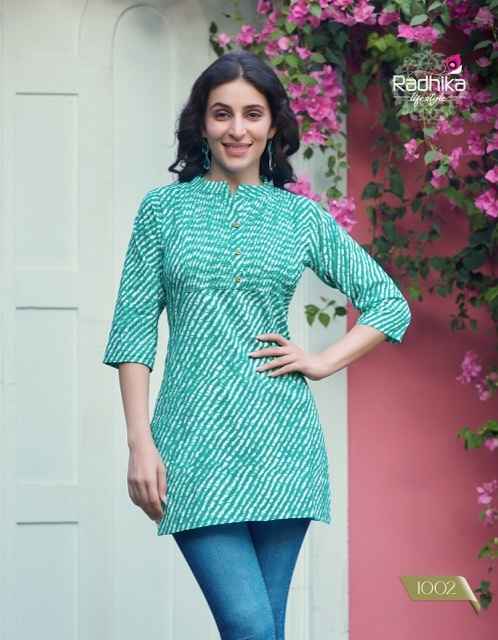Summer cotton kurtis online top