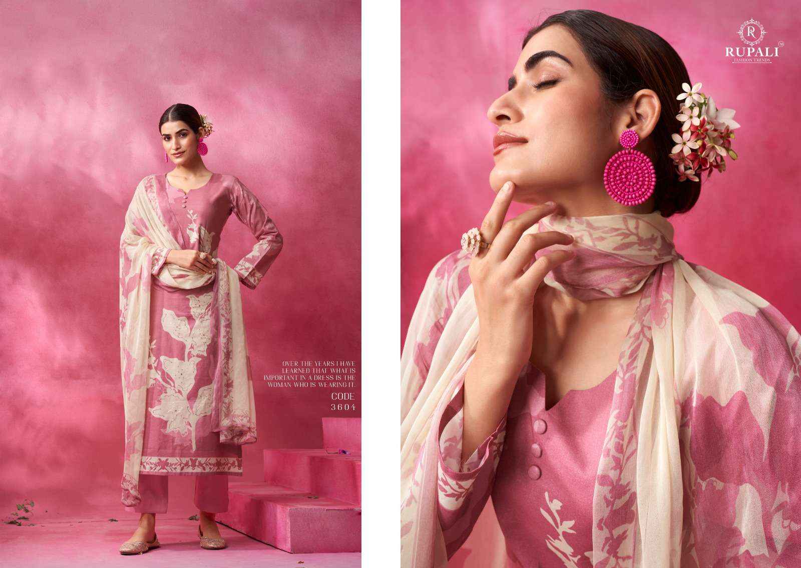 Rupali Fashion Bahara Lawn Cotton Dress Material Best Quality Ladies Suits