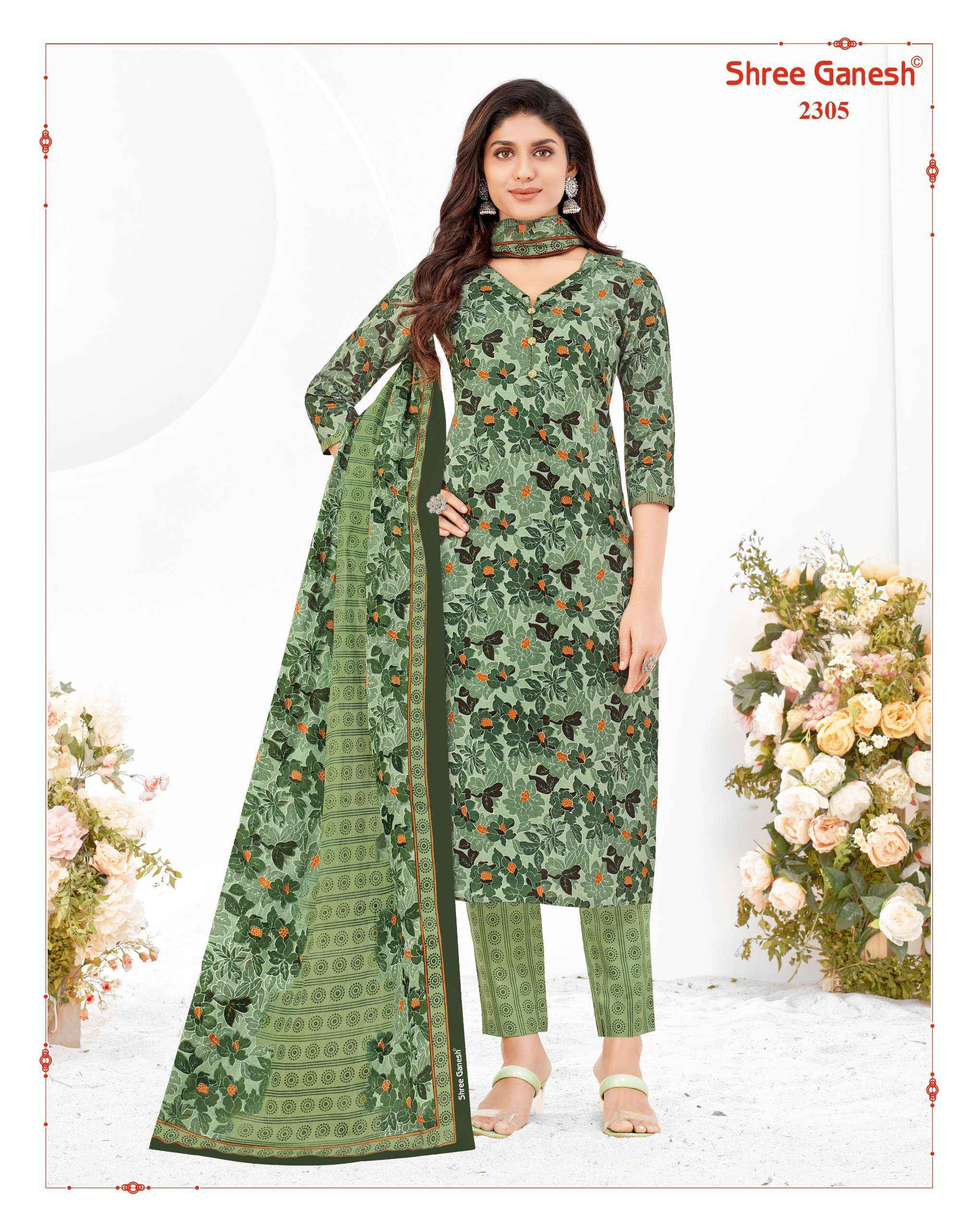 Shree ganesh cotton dress material vol 12 shop