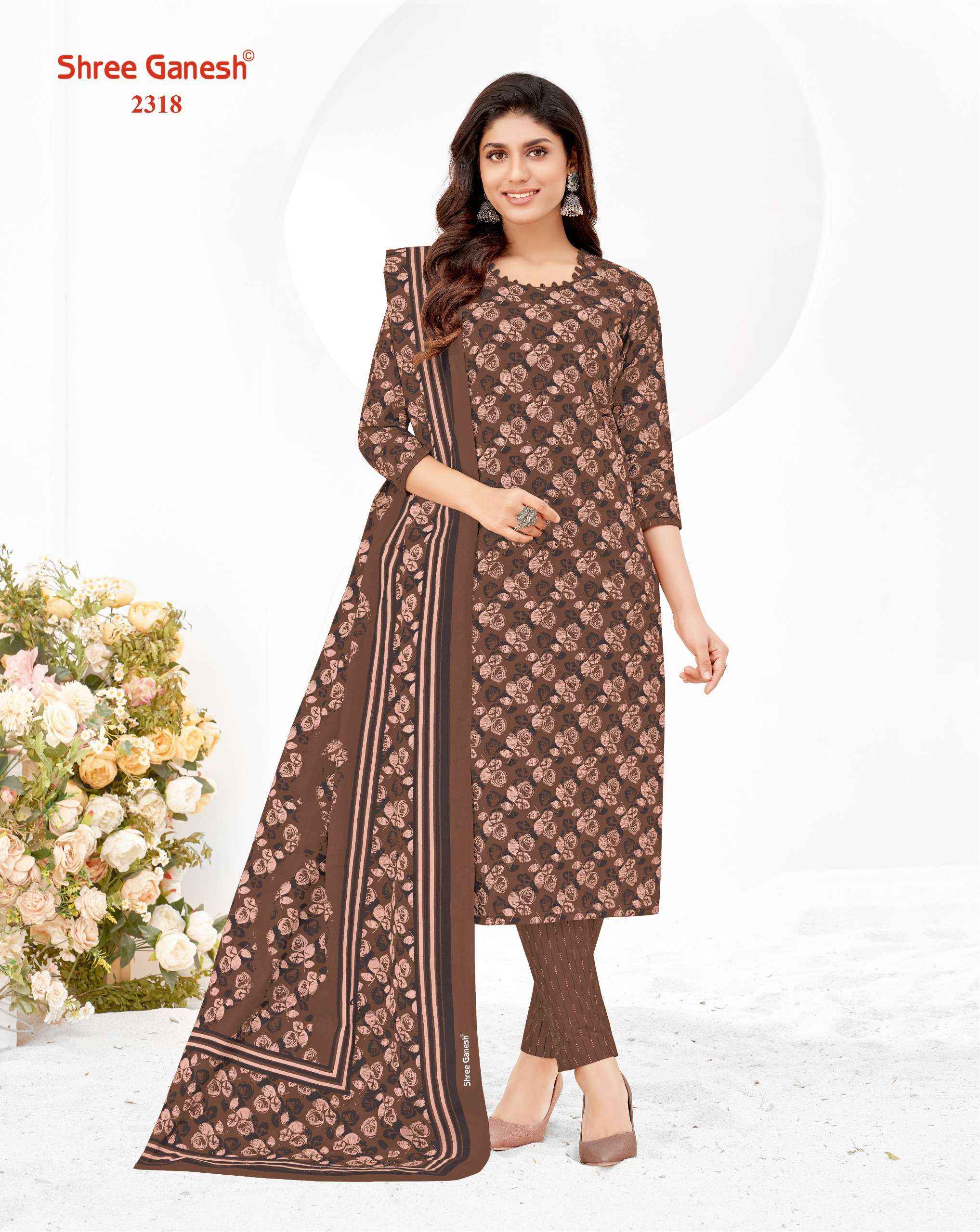 Shree Ganesh Samaiyra Vol 13 Cotton Dress Material 20 pcs catalog 