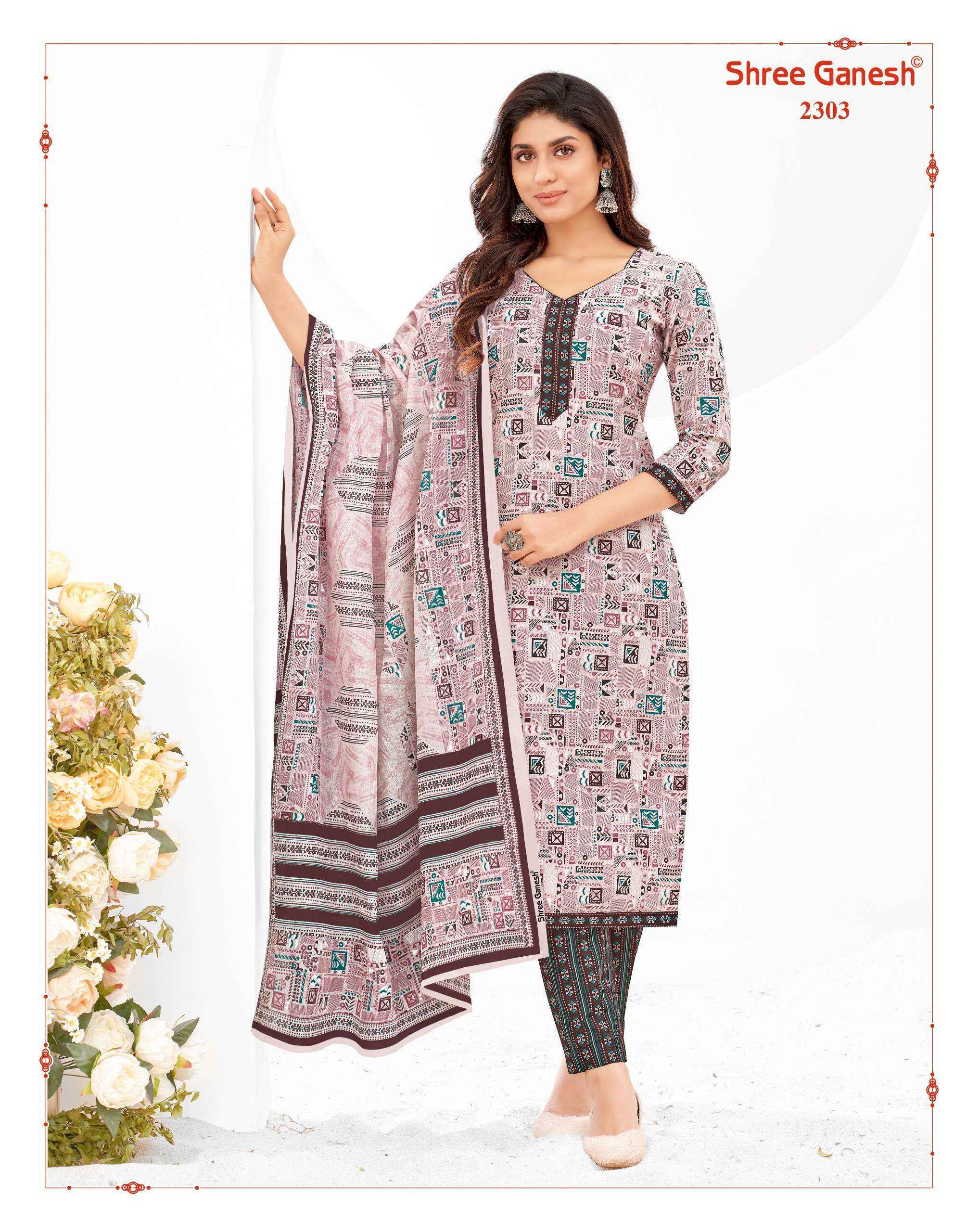 Shree Ganesh Samaiyra Vol 13 Readymade Cotton Dress 20 pcs catalog