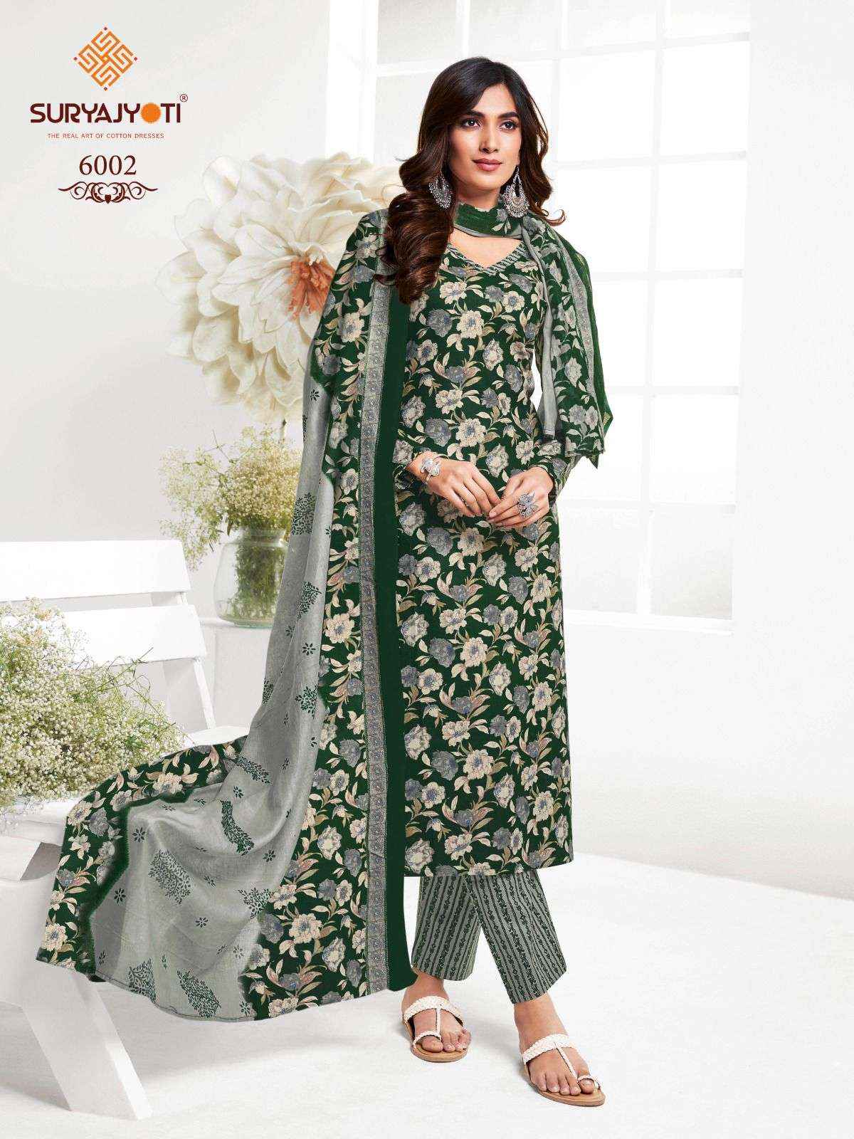 Suryajyoti Afreen Vol 3 Cotton Dress Material 10 pcs Catalogue
