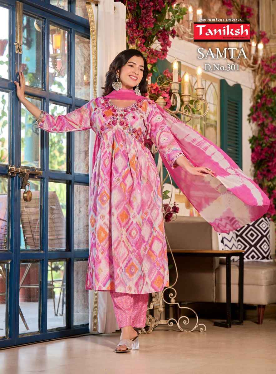 Taniksh Samata Vol 3 Rayon Kurti Combo 8 pcs Catalogue