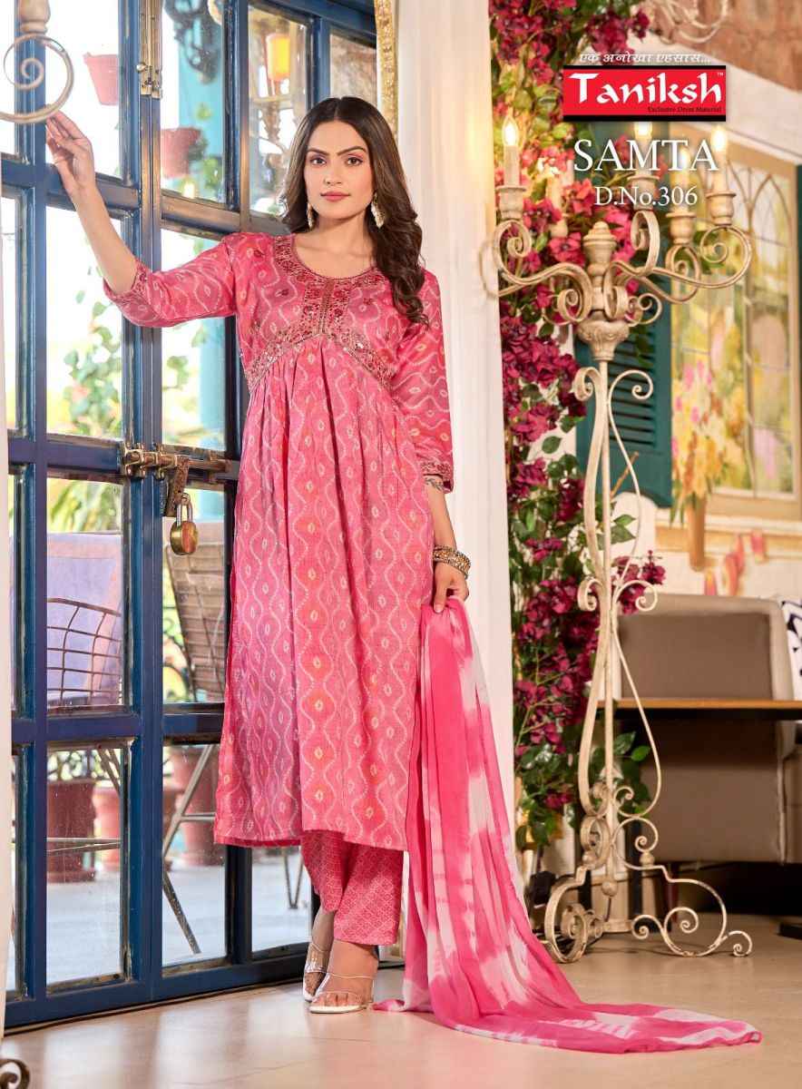 Taniksh Samata Vol 3 Rayon Kurti Combo 8 pcs Catalogue