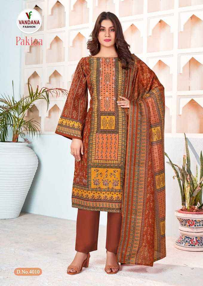 Vandana Fashion Pakiza Vol 4 Cotton Dress Material 10 pcs Catalogue