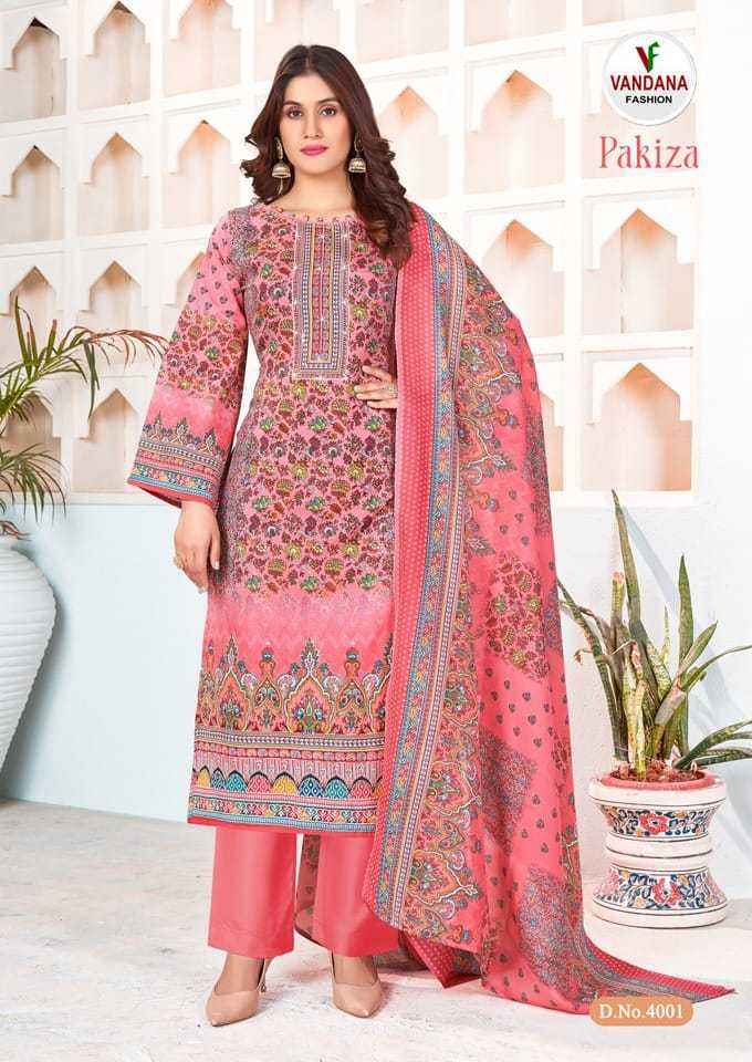 Vandana Fashion Pakiza Vol 4 Cotton Dress Material 10 pcs Catalogue