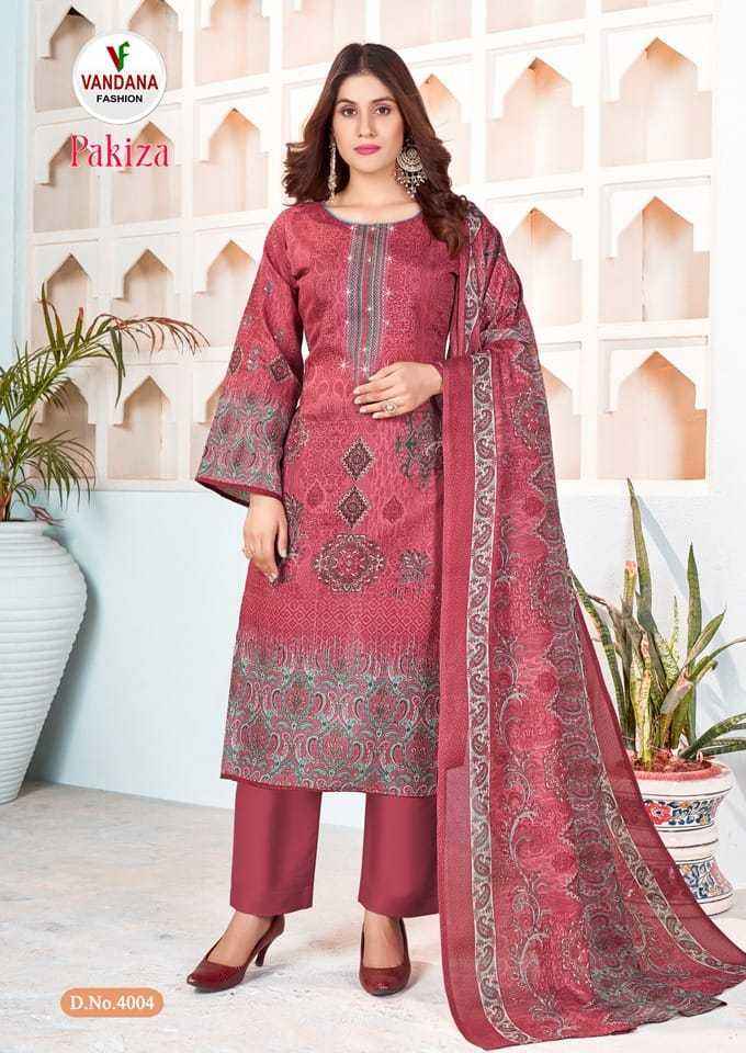 Vandana Fashion Pakiza Vol 4 Cotton Dress Material 10 pcs Catalogue
