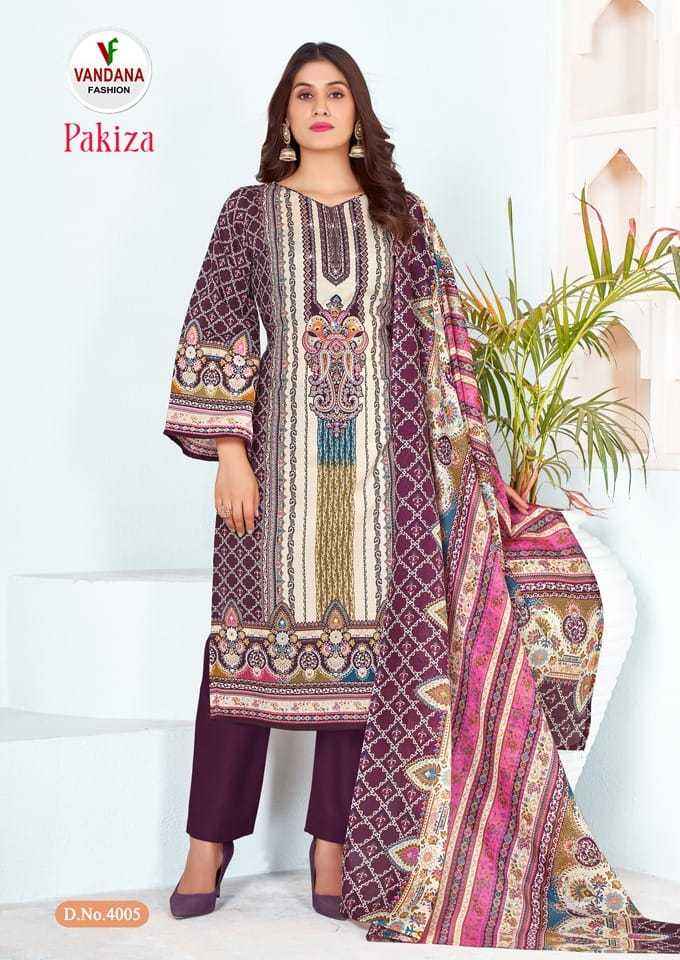 Vandana Fashion Pakiza Vol 4 Cotton Dress Material 10 pcs Catalogue