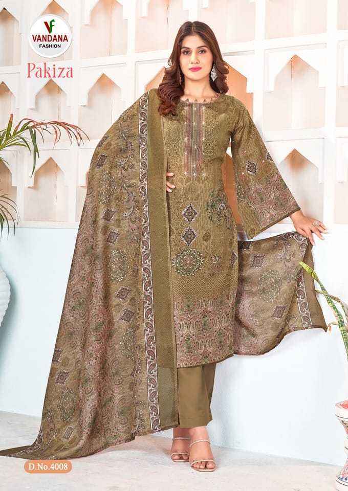 Vandana Fashion Pakiza Vol 4 Cotton Dress Material 10 pcs Catalogue
