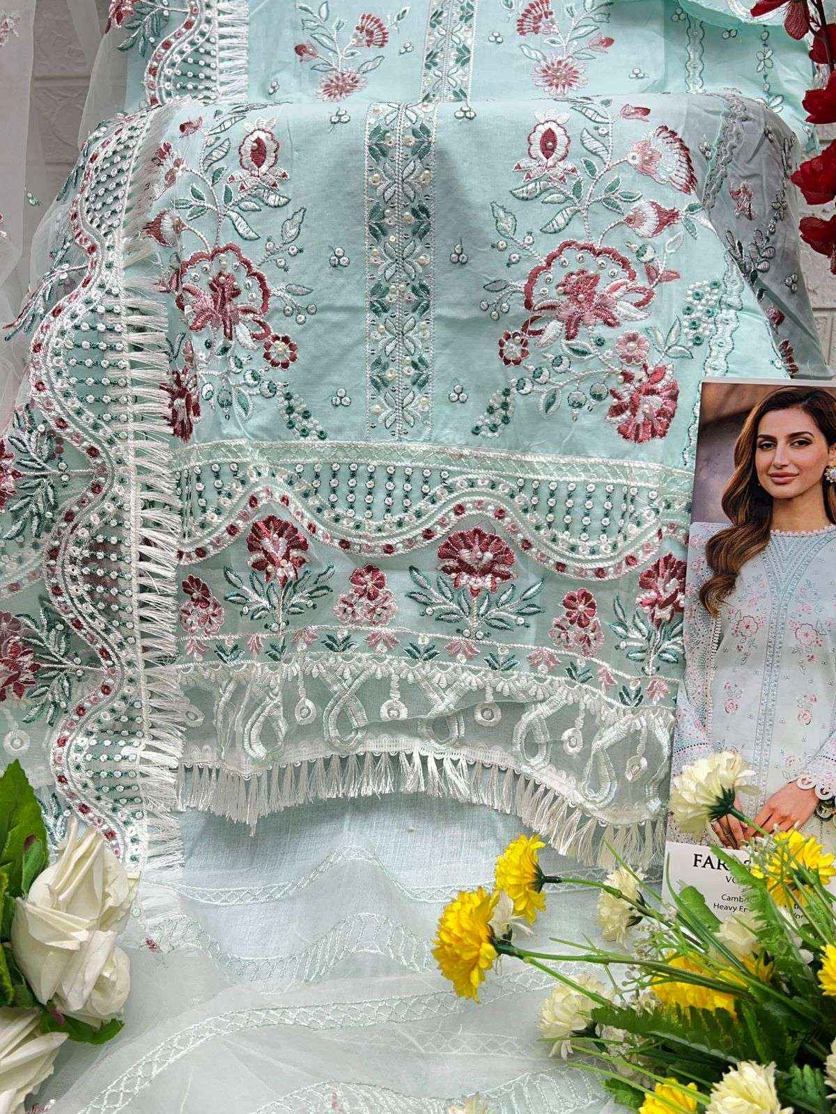 Zaha Farasha Vol 2 Cotton Dress Material 4 pcs Catalogue