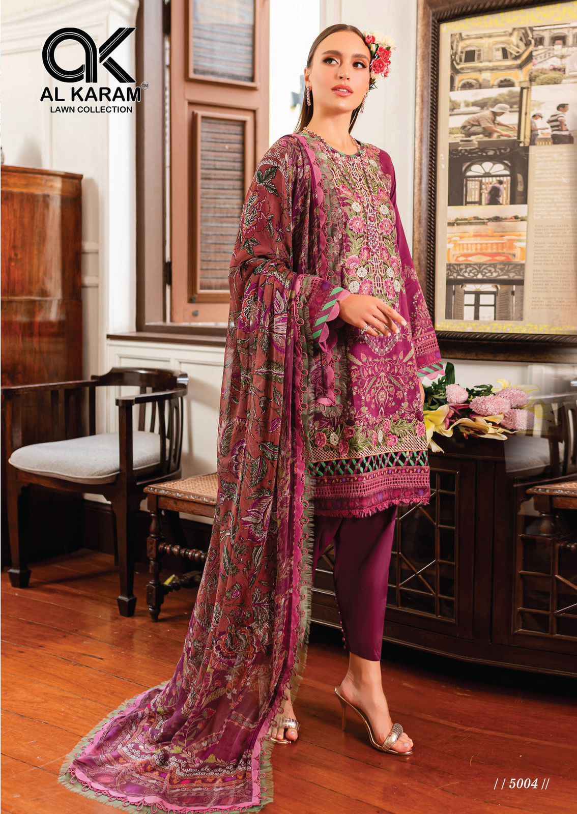 AL Karam Queens Court Vol 5 Cotton Dress Material 6 pcs Catalogue