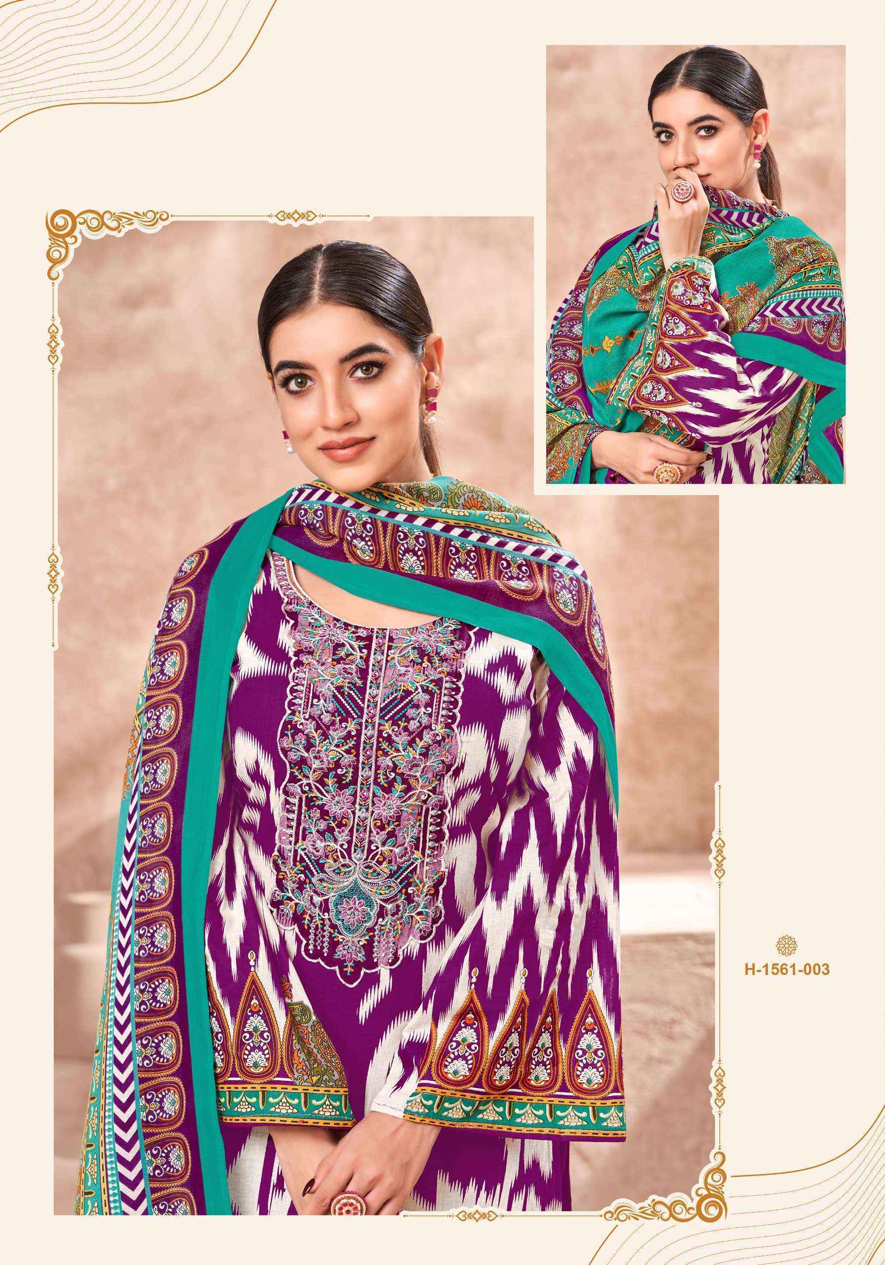 Alok Mushq Cambric Cotton Dress Material 8 pcs Catalogue