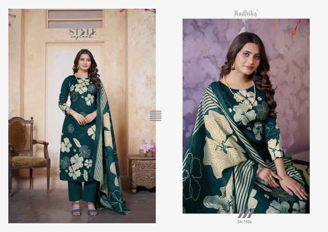 Azara Gulbhag Vol 3 Cotton Dress Material 6 pcs Catalogue