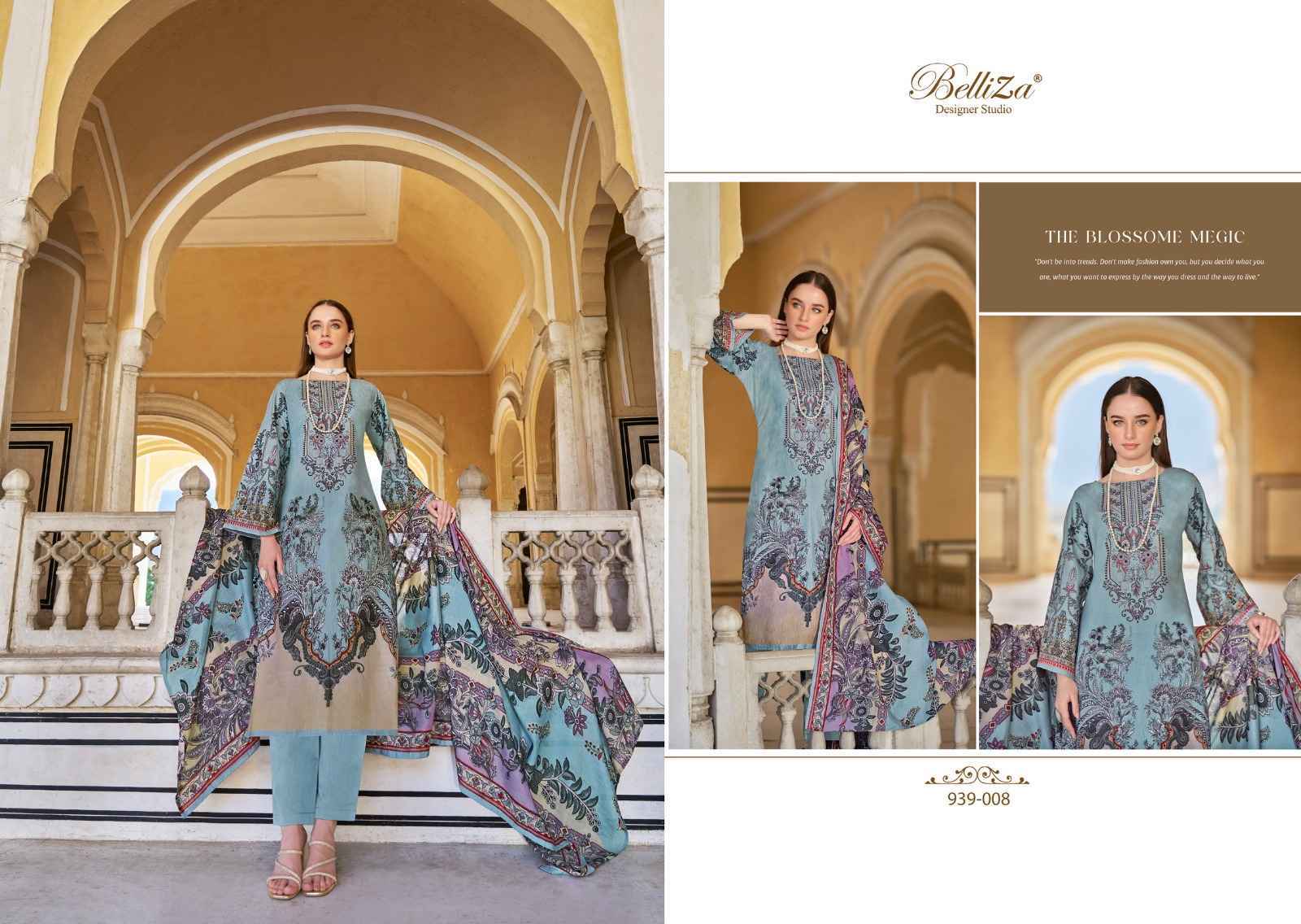 Belliza Naira Vol 61 Cotton Dress Material 8 pcs Cataloge