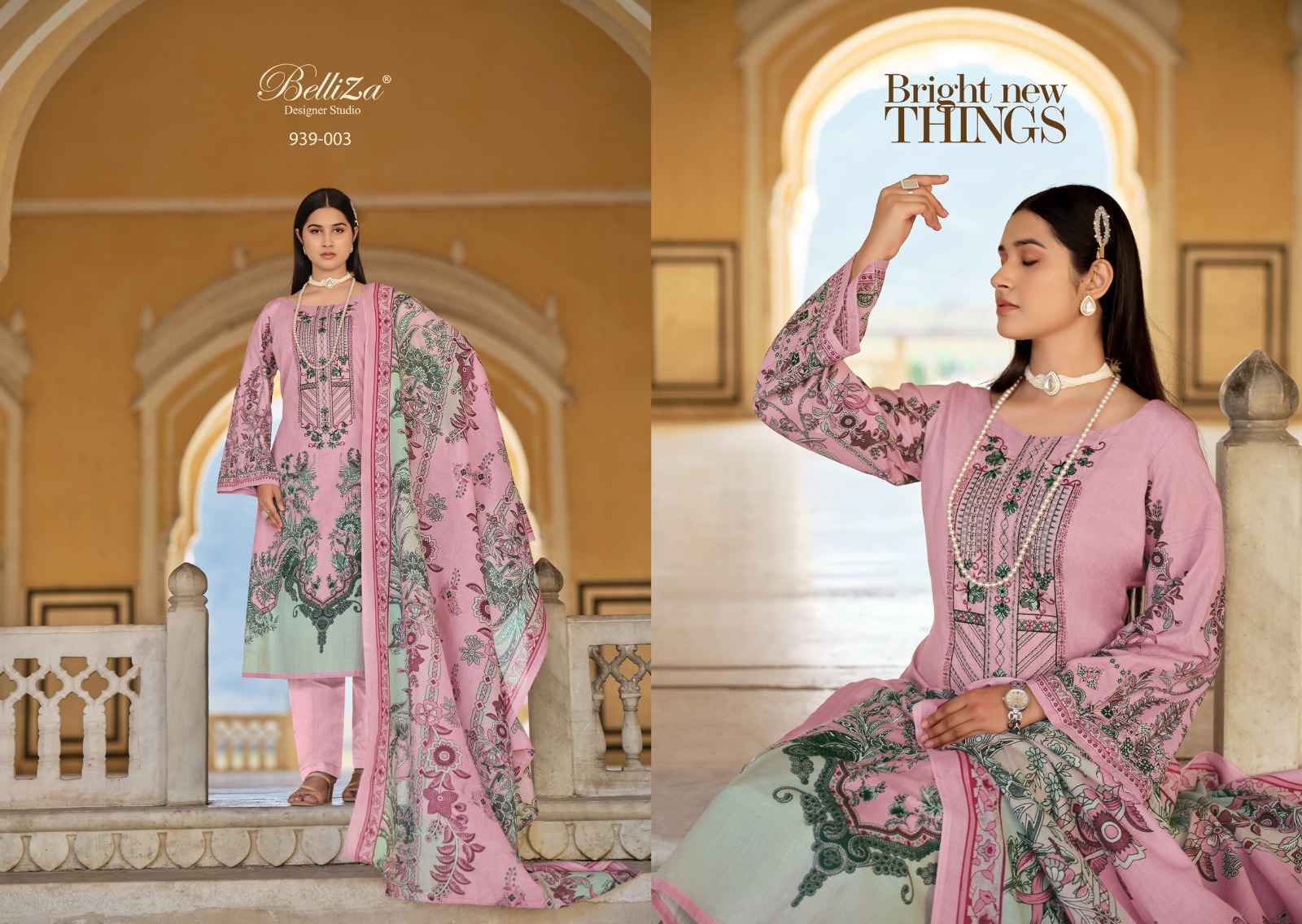 Belliza Naira Vol 61 Cotton Dress Material 8 pcs Cataloge