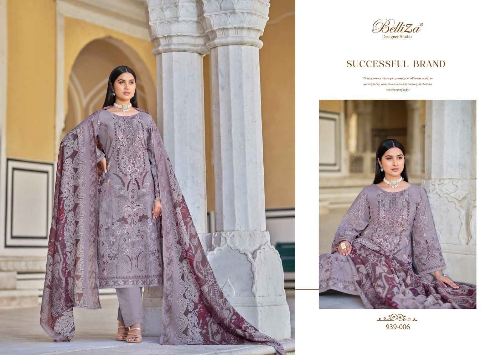 Belliza Naira Vol 61 Cotton Dress Material 8 pcs Cataloge