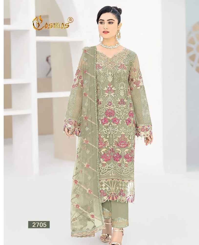Cosmos Aayra Vol 27 Georgette Dress Material 4 pcs Catalogue