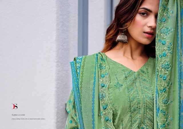 Deepsy Bin Saeed Vol 11 Cotton Dress Material 6 pcs Catalogue