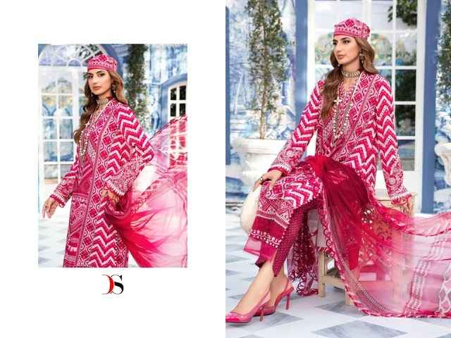 Deepsy Maria B M Prints 24 3 Cotton Dress Material 7 pcs Catalogue