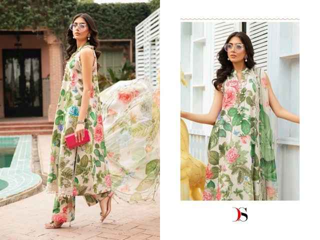 Deepsy Maria B M Prints 24 3 Cotton Dress Material 7 pcs Catalogue