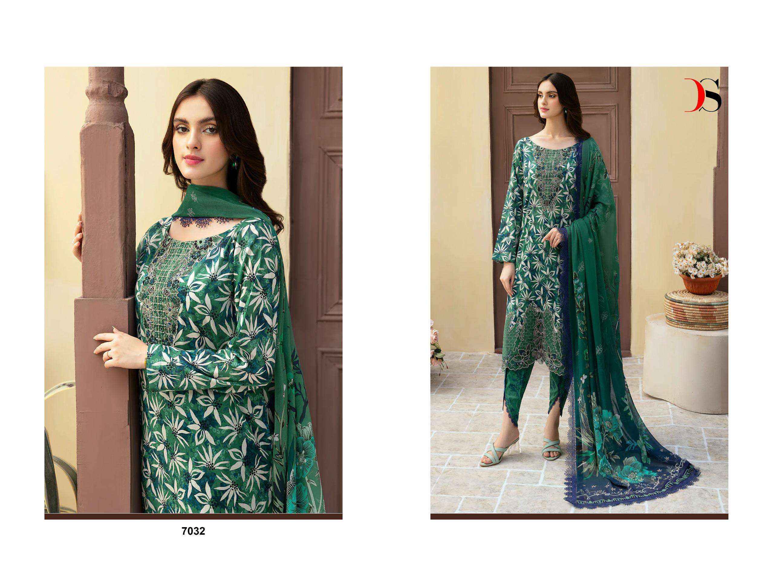 Deepsy Ramsha Rangrez Luxury Lawn 24-3 Cotton Dress Material 6 pcs Catalogue