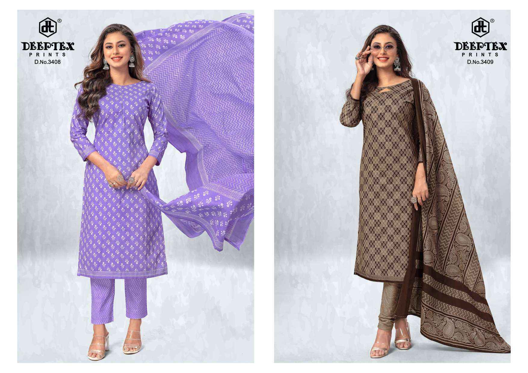 Deeptex Chief Guest Vol 34 Cotton Dress Material 15 pcs Catalogue