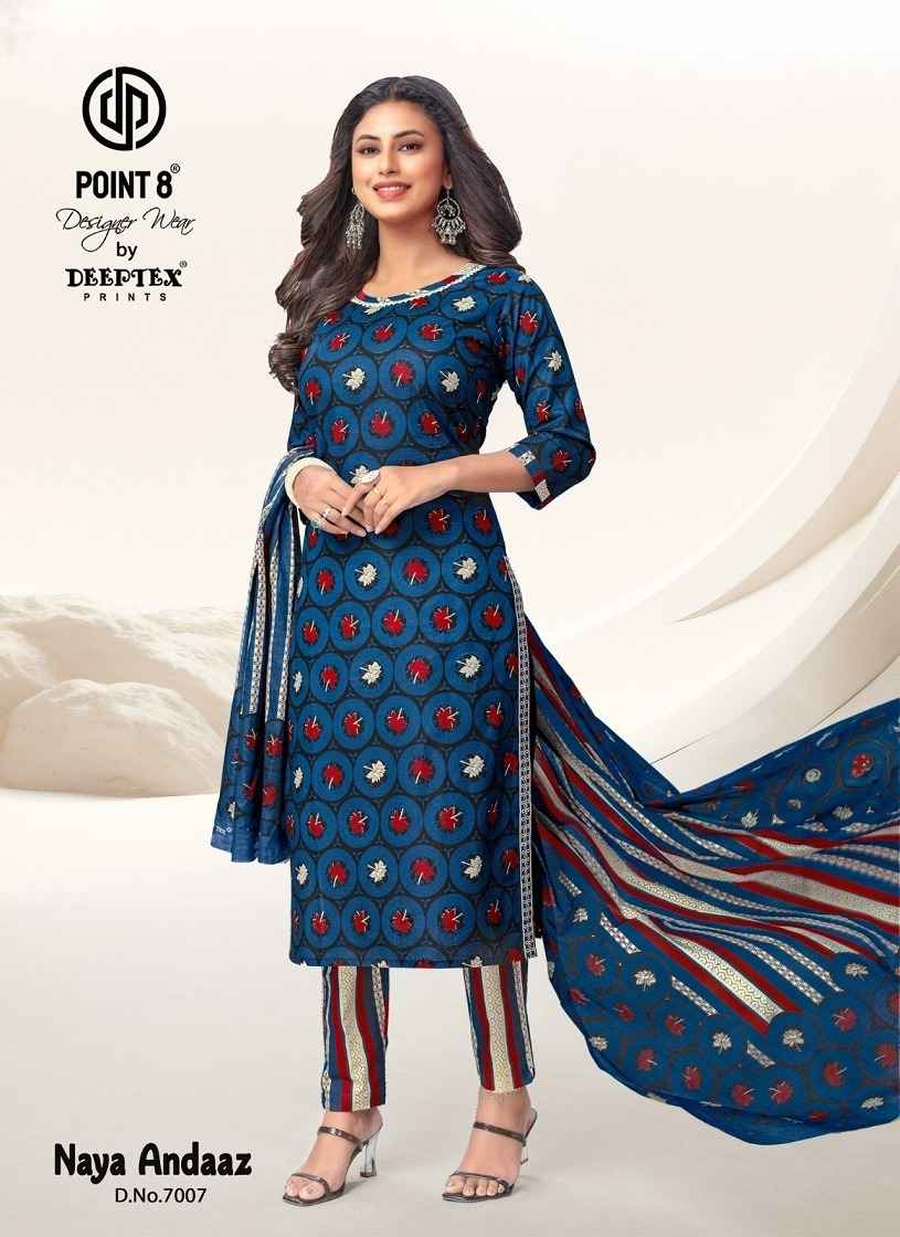 Deeptex Naya Andaaz Vol 7 Cotton Kurti Combo 10 pcs Catalogue