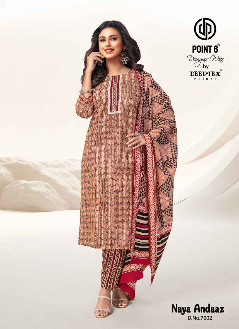 Deeptex Naya Andaaz Vol 7 Cotton Kurti Combo 10 pcs Catalogue