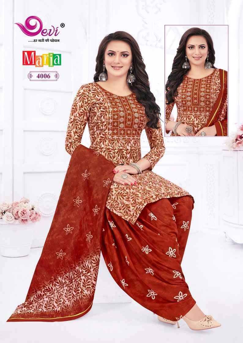 Devi Marina Vol 4 Readymade Indo Cotton Dress 12 pcs Catalogue