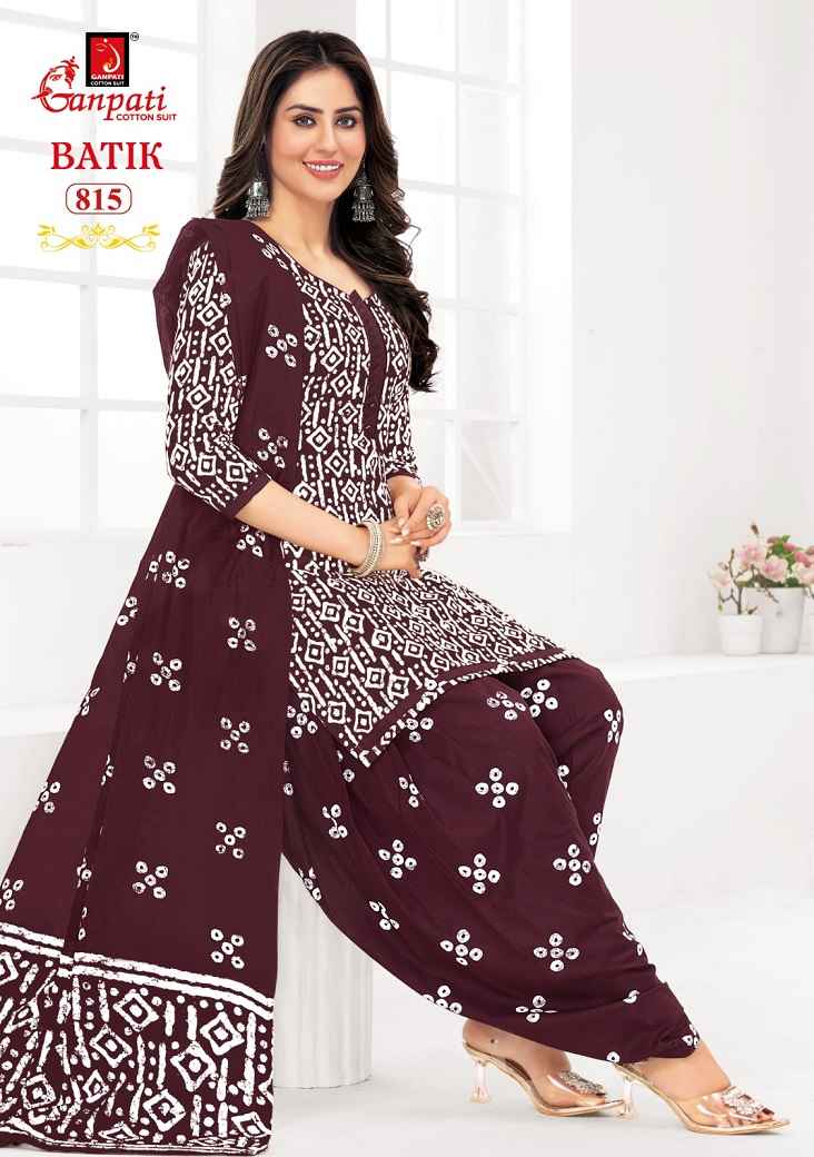 Ganpati cotton suit vol 8 top
