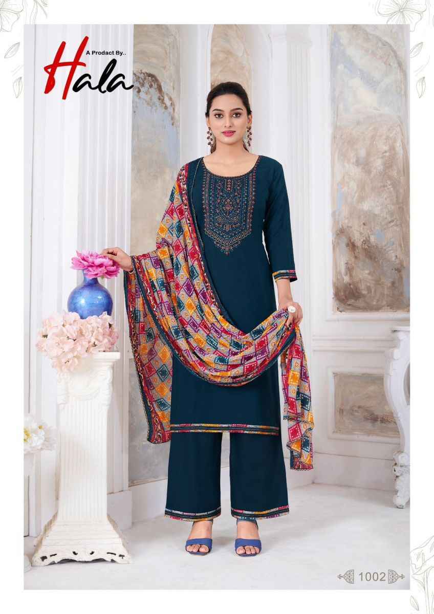 Hala Nigaar Vol 1 Rayon Dress Material 8 pcs Catalogue
