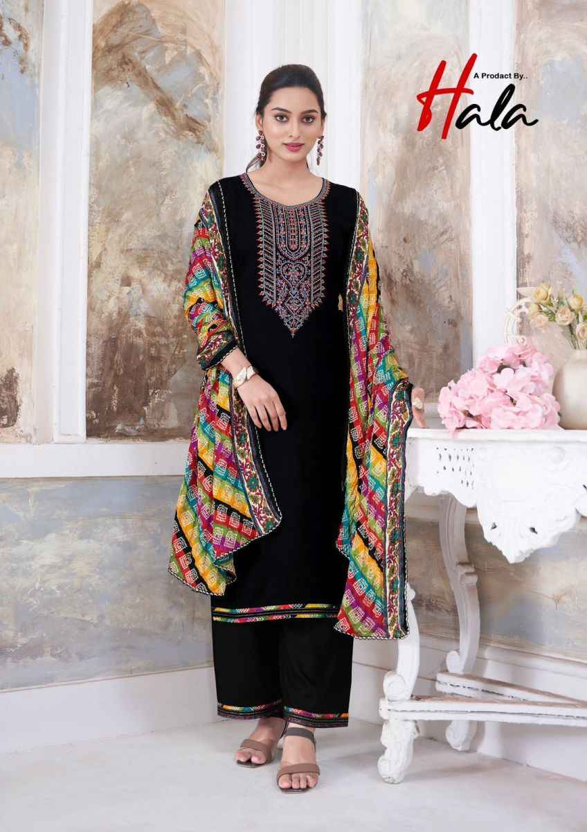 Hala Nigaar Vol 1 Rayon Dress Material 8 pcs Catalogue