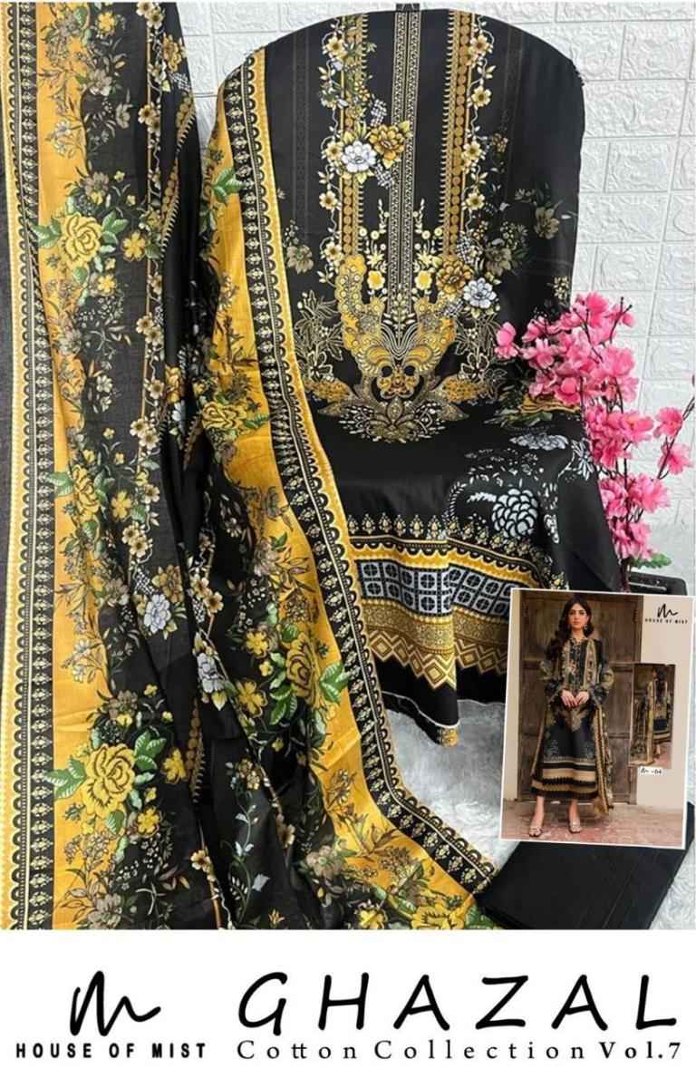 House Of Mist Ghazal Cotton Collection Vol-7 Cotton Dress Material 6 pcs Catalogue