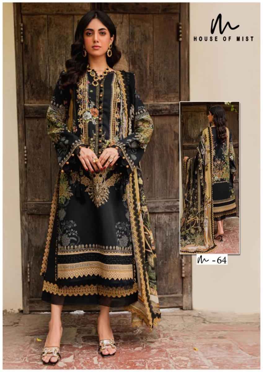 House Of Mist Ghazal Cotton Collection Vol-7 Cotton Dress Material 6 pcs Catalogue